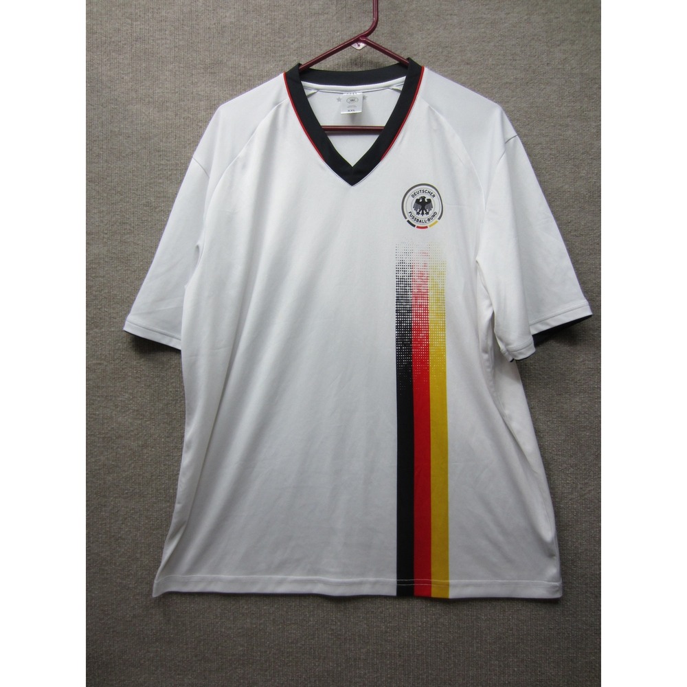 Germany National Team Soccer Jersey DFB 2016 White V-Neck XXL Mens Shirt